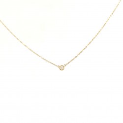 Serti Clos Diamond Necklace