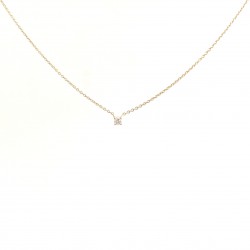 Diamond Facet Necklace